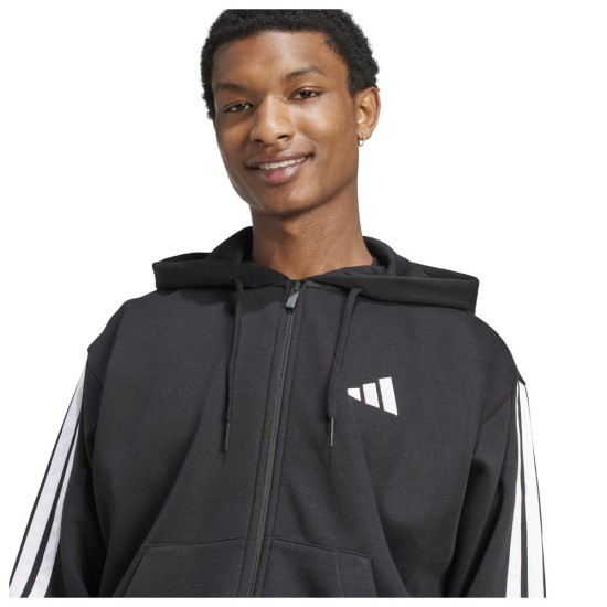 Adidas Ανδρική ζακέτα Essentials 3-S Fleece Full Zip Hoodie Adidas Ανδρική ζακέτα Essentials 3-S Fleece Full Zip Hoodie